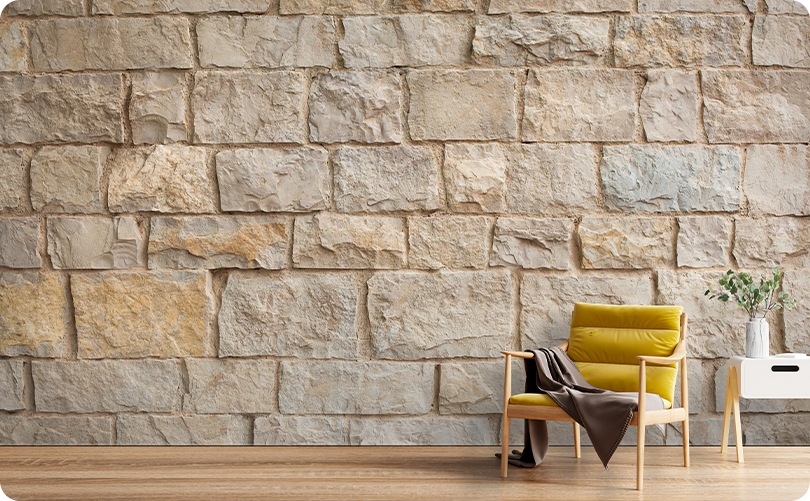 Bricks Stone Wallpaper Mural